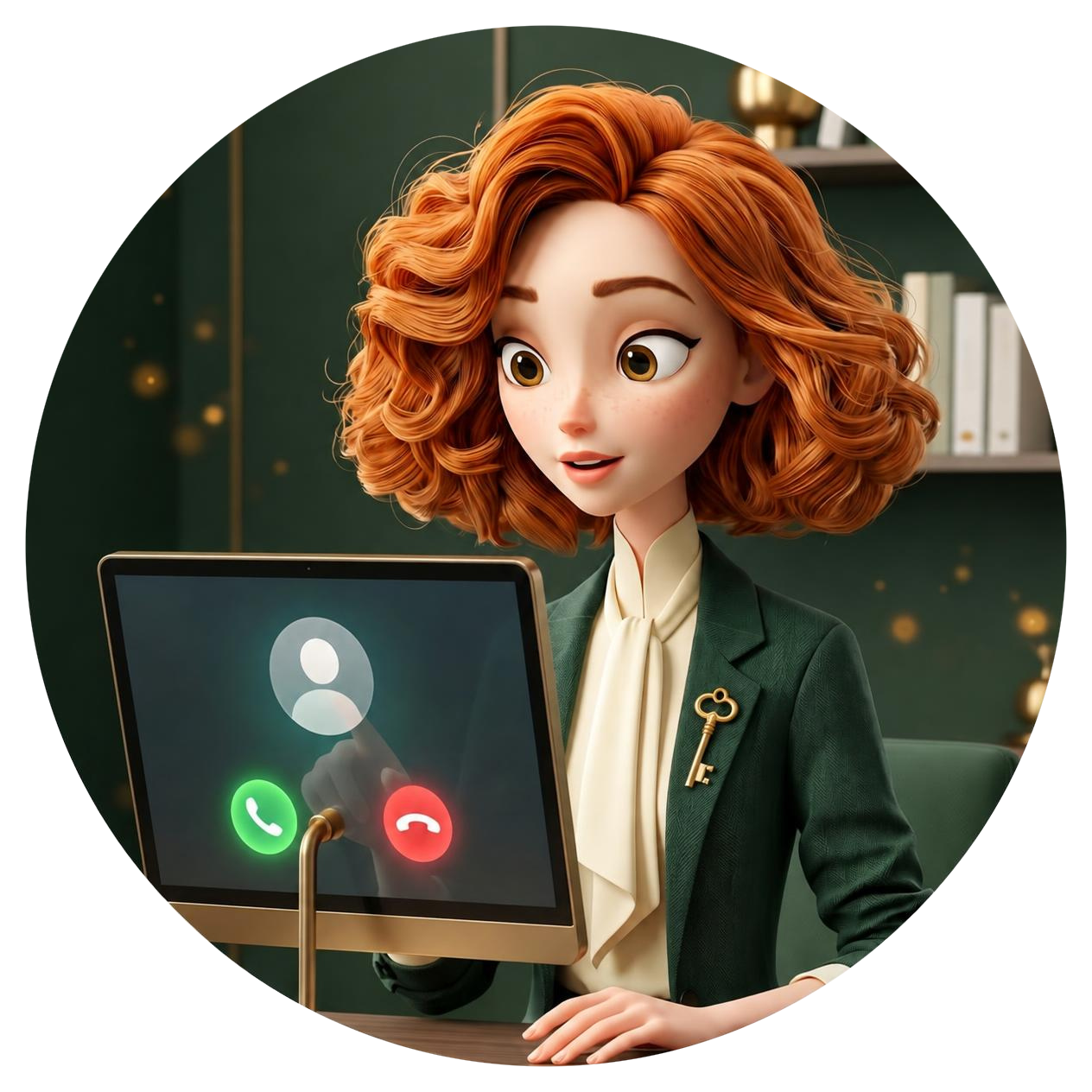 CARA answering an incoming call immediately